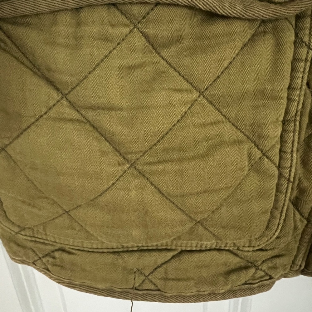J Crew | Quilted Downtown FIeld Jacket Green | Womens | Size M - Picture 7 of 11